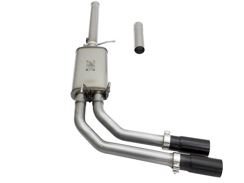 aFe  POWER 49-44062-B Rebel Series 409 SS Cat-Back Exhaust System 49-44062-B Photo - Unmounted