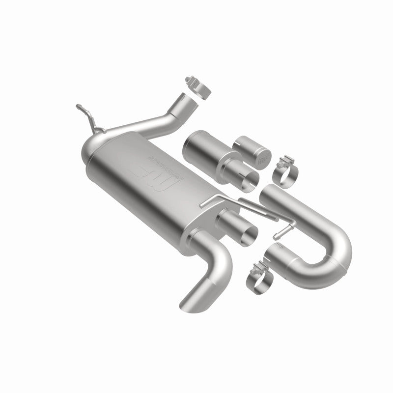 Magnaflow 07-18 Jeep Wrangler JK Overland Series Axle-Back Exhaust System 19668 19668 360 Degree Image Set