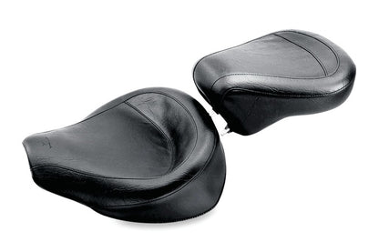 Mustang Motorcycle Mustang 58-84 Harley FX/FL Wide Touring Solo Seat - Black 75756 75756 Photo - Primary