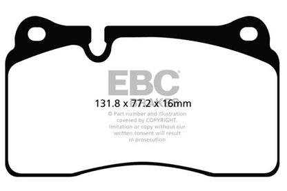 EBC Disc Brake Pad Set DP42070R Photo - Primary