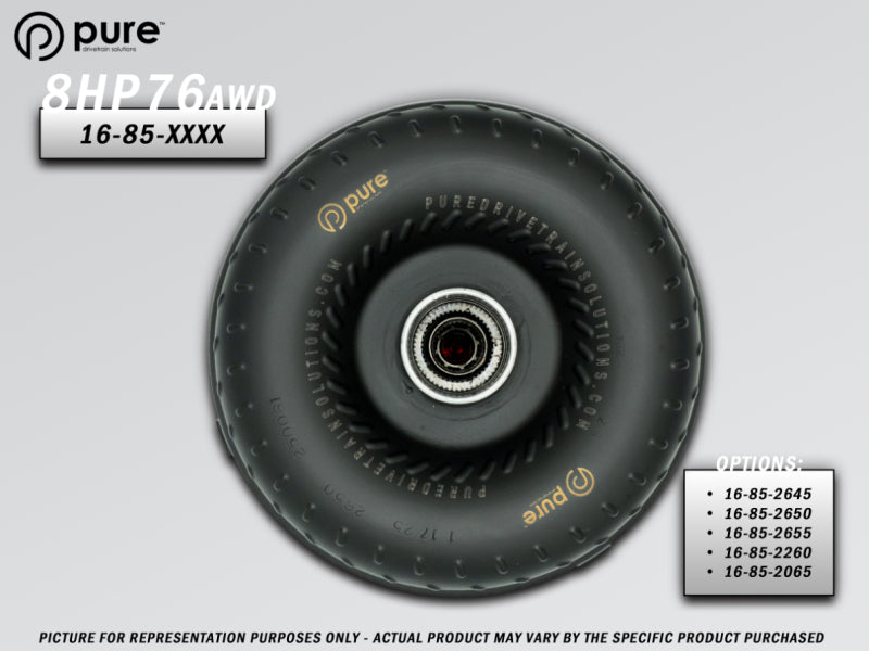 Pure Drivetrain Solutions PDS Billet Race Torque Converter Drivetrain Torque Converters main image