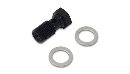 Vibrant Aluminum Banjo Bolt w/2 Washers M14x1.5, 22mm lg - Anodized Black 11461 11461 Photo - Primary