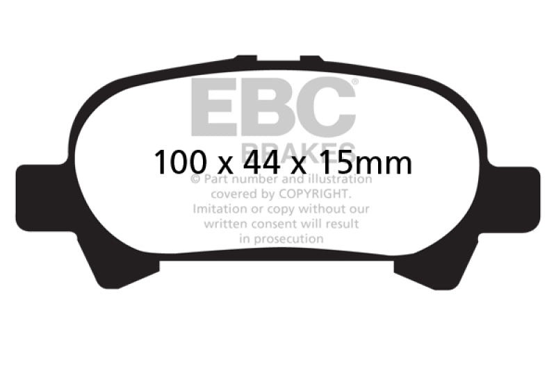 EBC Disc Brake Pad Set DP21715 Photo - Primary