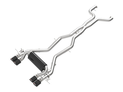 aFe 23-25 BMW M2 L6-3.0L (G87) MACH Force-Xp Cat-Back Exhaust w/ Carbon Fiber Tip 49-36353-C 49-36353-C Photo - Primary