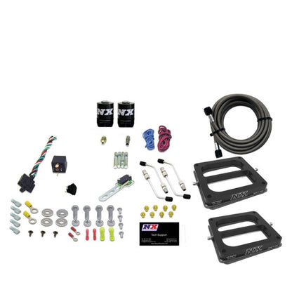 Nitrous Express Dual Dom/Alc Nitrous Kit (100-500HP) w/o Bottle 50275-00 50275-00 Photo - Primary