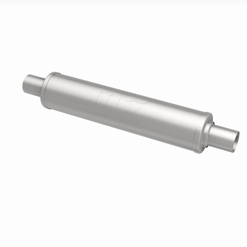 MagnaFlow 4" Round Center/Center Straight Through Performance Muffler 10424 360 Degree Image Set