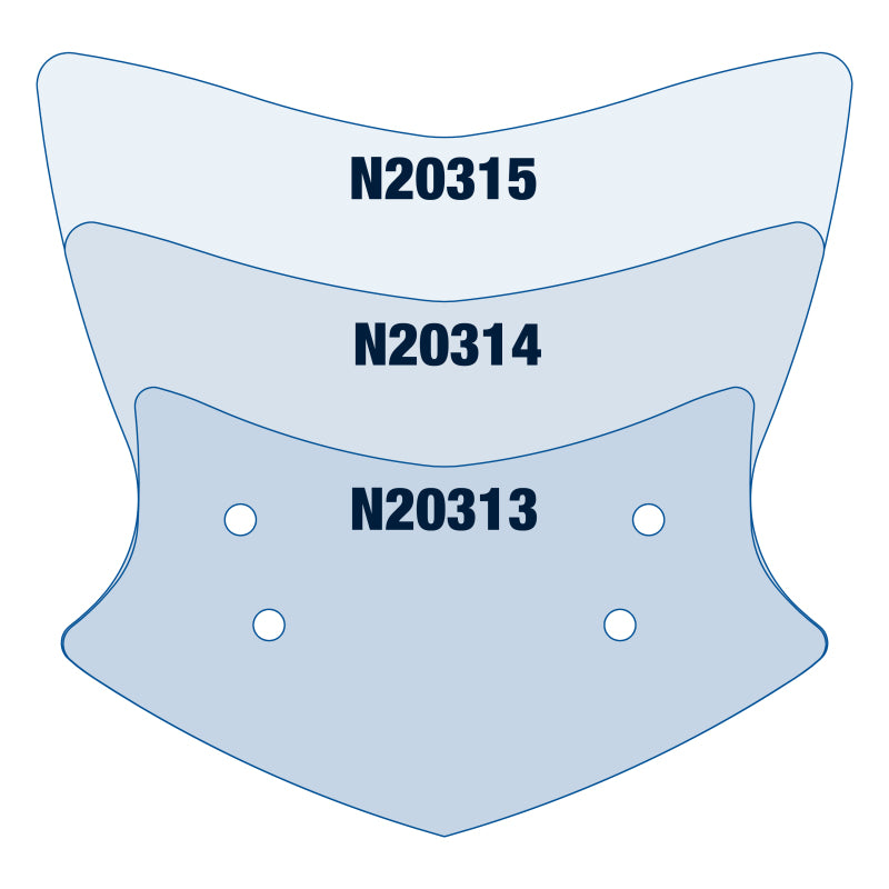National Cycle 14-17 Yamaha FZ-07/MT-07 V Stream/ Wave Low Windshield-Tinted N20313 N20313 User 1
