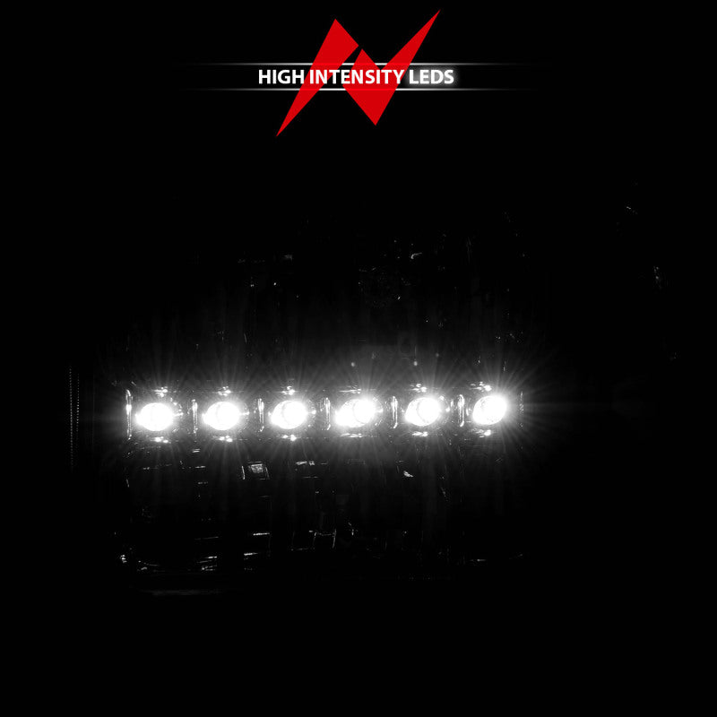 Anzo 2000-2004 Ford Excursion Crystal Headlights Chrome w/ LED 1pc 111088 Photo - Unmounted