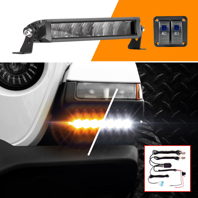 XKGLOW XK Glow Razor Light Bar Fog + Strobe Kit 10in XK064010-FS-KIT XK064010-FS-KIT User 1