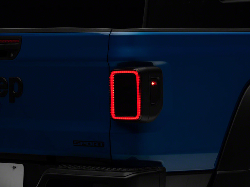 Raxiom 20-23 Jeep Gladiator JT LED Tail Lights- Blk Housing (Smoked Lens) JG8026 JG8026 Photo - Primary