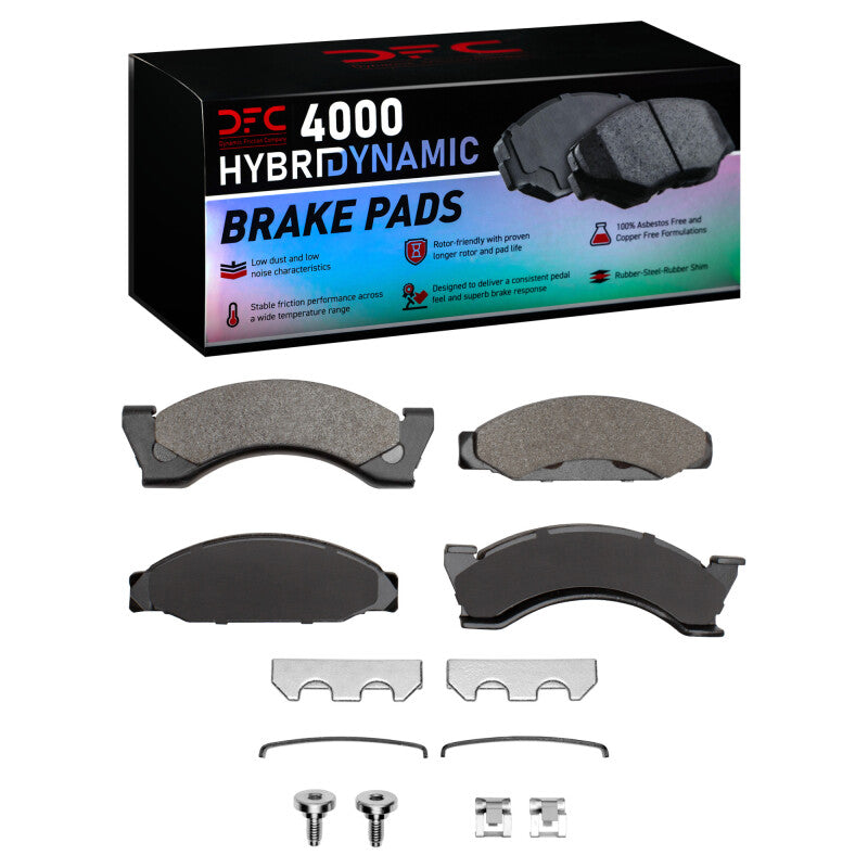 DFC DFC 4000 HybriDynamic Brake Pads Brakes, Rotors & Pads Brake Pads - OE main image