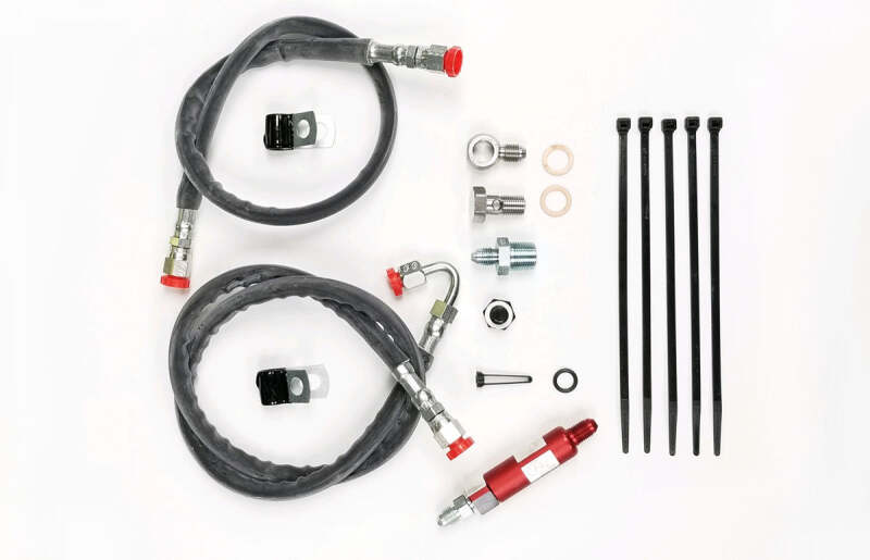 Forced Performance Mitsubishi Evo 9 Journal Bearing to Filter Housing Oil Supply Line w/Filter 3055050 3055050 Photo - Primary