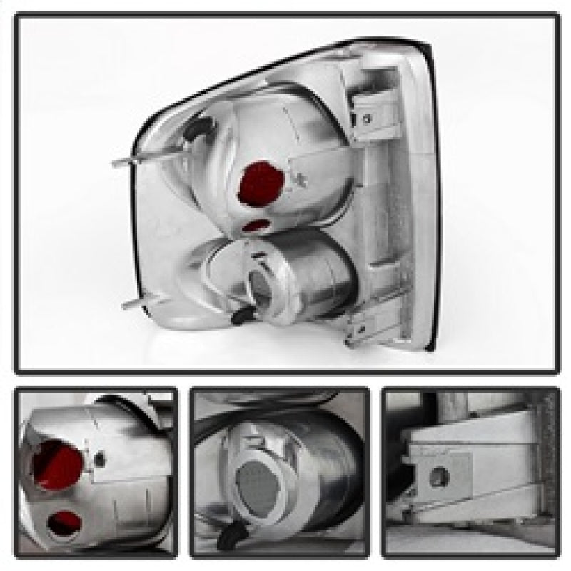 Spyder Chevy S10 94-04/Isuzu Hombre 96-00 Euro Tail Lights Blk Smke ALT-YD-CS1094-BSM 5078049 5078049 Photo - Unmounted