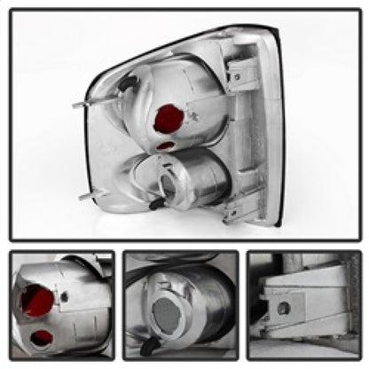 Spyder Chevy S10 94-04/Isuzu Hombre 96-00 Euro Tail Lights Blk Smke ALT-YD-CS1094-BSM 5078049 5078049 Photo - Unmounted