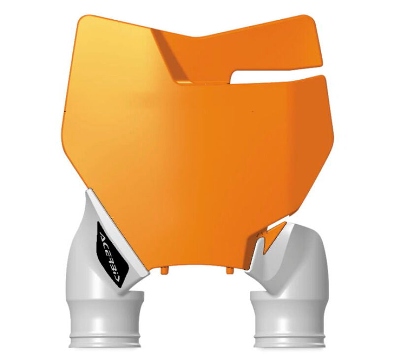 Acerbis Frnt Plt Raptr Ktm Org/Wht 2527425321 2527425321 Photo - Primary