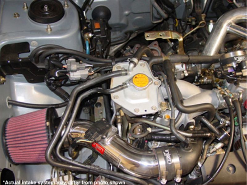 Injen Air Intake System 02-05 Subaru WRX / STI IS1200P Photo - Mounted