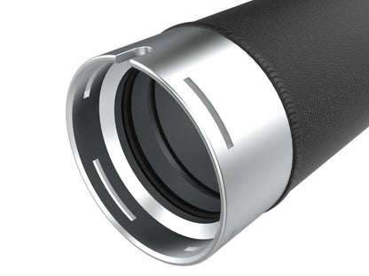 aFe 23-24 Ford F250/F350 Super Duty V8-6.7L BladeRunner 3 In. Aluminum Hot Charge Pipe- BLK 46-20688-B 46-20688-B Photo - Close Up