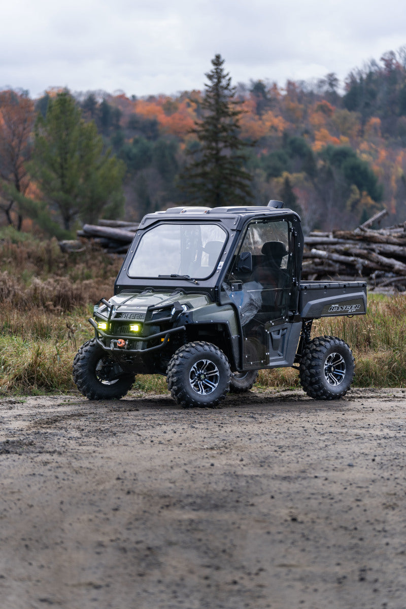 MBRP 2010 Ranger 500EFI / 10-17 Polaris Ranger 800 Slip-On Performance Series Exhaust AT-9527PT AT-9527PT Photo - lifestyle view