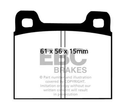 EBC Disc Brake Pad Set DP2104 Photo - Primary