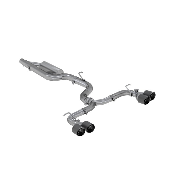 MBRP 15-19 VW Golf R MK7/MK7.5 3in T304 Cat Back Exhaust w/ Carbon Fiber Tips S46033CF S46033CF Photo - Primary