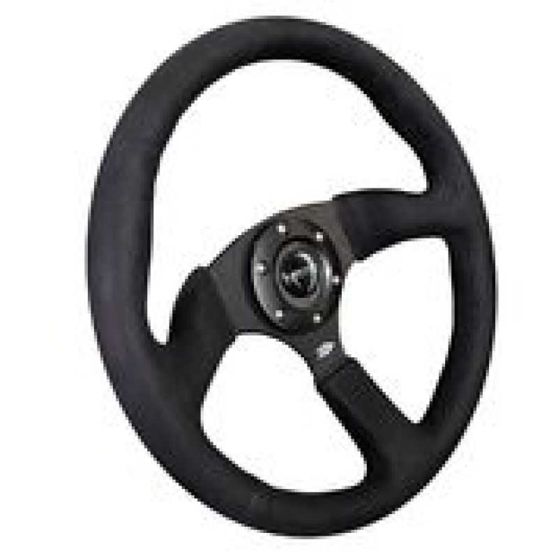 NRG Reinforced Steering Wheel - 350mm Sport Leather Racing ( 2.5" Deep) RST-023MB-SA User 1