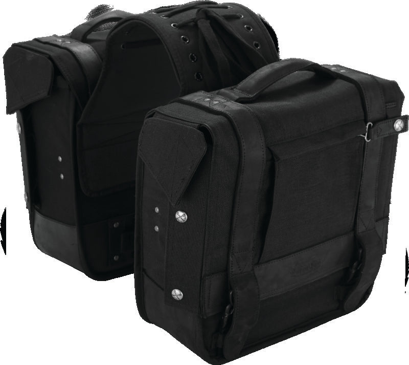 Burly Brand Throw Over Saddlebag - Black B15-1002B B15-1002B Photo - Primary