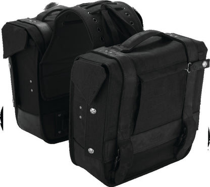 Burly Brand Throw Over Saddlebag - Black B15-1002B B15-1002B Photo - Primary