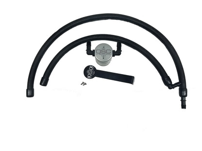 J&L 09-18 Ram 1500 5.7L Passenger Side Oil Separator 3.0 - Clear Anodized 3065P-C 3065P-C Photo - Primary