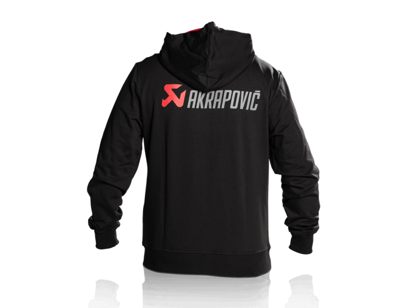 Akrapovic Mens Akrapovic Logo Black Hoodie - S 801746 801746 User 1