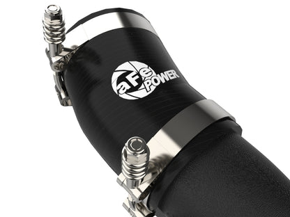 aFe 18-22 Kia Singer V6-3.3L BladeRunner Alum Hot/Cold Charge Pipe Kit Black 46-20504-B 46-20504-B Photo - Close Up