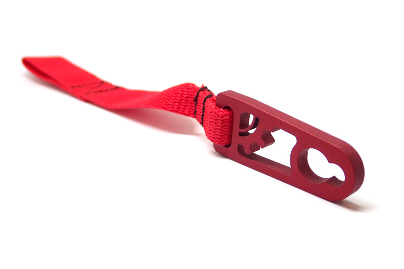 BuiltRight Industries 09-20 Ford F-150/Raptor (09-14 SuperCrew Only) Rear Seat Release - Red Strap 100113 100113 Photo - Primary