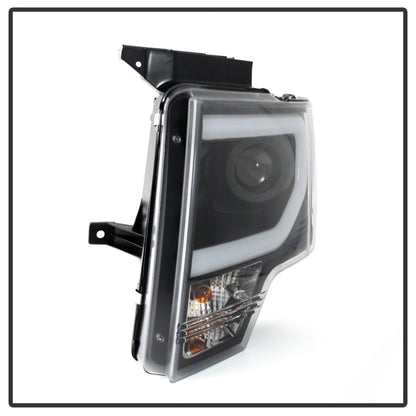 Spyder Ford F150 13-14 Projector Fctry Xenon Model- Light Bar DRL Blk PRO-YD-FF15013-LBDRL-HID-BK 5077646 5077646 User 1