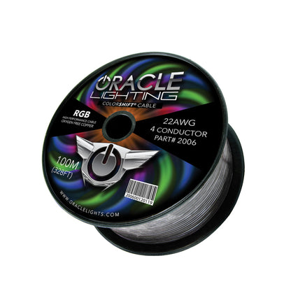 ORACLE Lighting Oracle 22AWG 4 Conductor RGB Installation Wire 100M (328ft) Spool - RGB 2006-504 2006-504 Photo - Primary