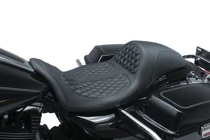 Mustang Motorcycle Mustang 08-21 Harley Electra Glide,Rd Glide,Rd King ,Str Glide Hightail Fastback 1PC Seat - Black 75947 75947 Photo - Primary