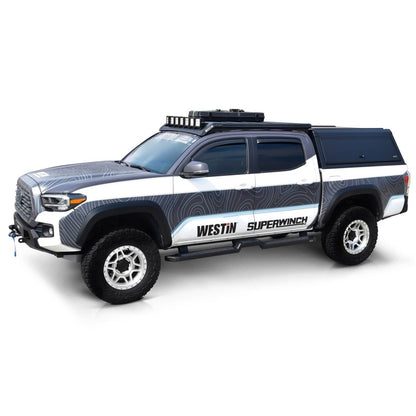 Westin 05-23 Toyota Tacoma DC HDX Running Boards - Tex. Blk 55-32775 55-32775 Photo - Mounted
