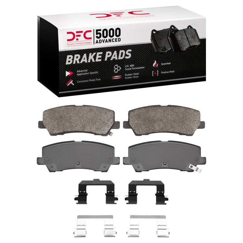 DFC DFC 5000 Advanced Semi Met Brake Pads Brakes, Rotors & Pads Brake Pads - OE main image