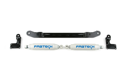 Fabtech Dual Steering Stabilizer System w/ Performance Shocks FTS21044BK Photo - Primary