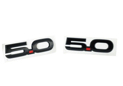 Ford Performance Parts 15-17 Ford Mustang 5.0L Fender Emblem Black M-1447-M50AB Photo - Unmounted