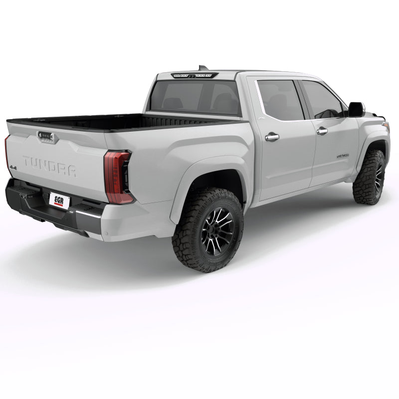 EGR 22-24 Toyota Tundra 66.7in Bed Summit Fender Flares (Set of 4) - Painted to Code White 775404-040