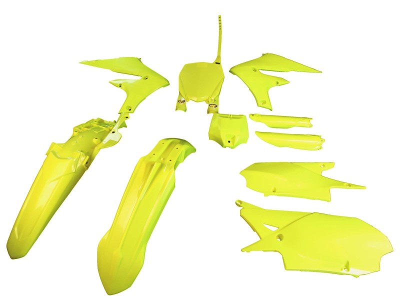 Cycra 18-24 Yamaha YZ250F-450F/FX Powerflow Body Kit Flo Yellow 1CYC-9327-59 1CYC-9327-59 Photo - Primary