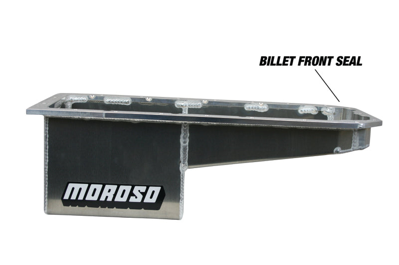 Moroso Oil Pan,Mopar 6.2 with Hellcat Timing Cover,Rear Sump 21166 Photo - Primary