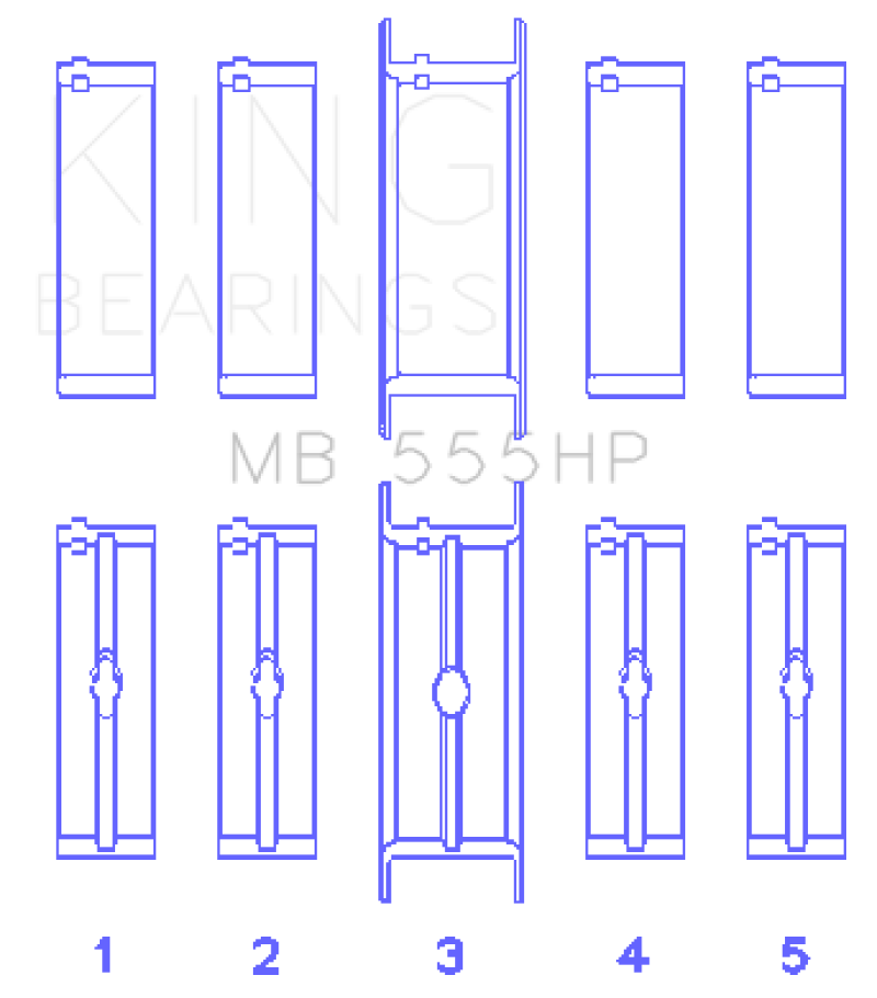 King Engine Bearings KING Performance Main Bearings Engine Components Bearings main image