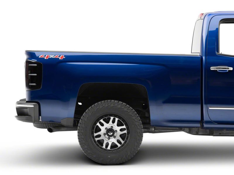 Raxiom 14-18 Chevrolet Silverado 1500 Axial Series LED Tail Lights- Blk Housing (Smoked Lens) S151298 S151298 Photo - Close Up