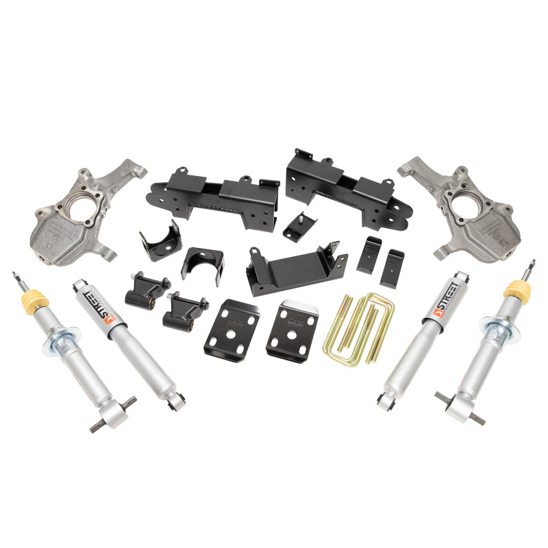 Belltech LOWERING KIT 2019 Chevrolet Silverado / GMC Sierra 1500 2WD All Cab - 2-4in Fr / 6in R 1040SP 1040SP Photo - out of package