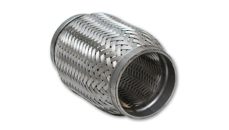 Vibrant SS Flex Coupling with Inner Braid Liner 3in inlet/outlet x 4in Long 63004 Photo - Primary