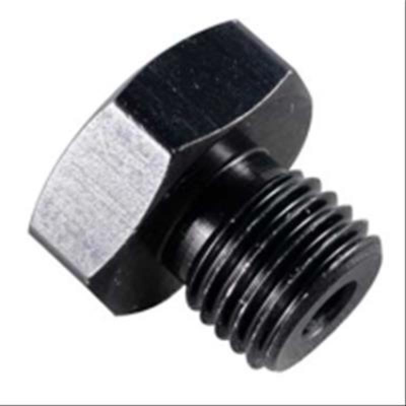 Fragola -6AN Port Plug 9/16-18 w/ 1/8 FPT Port - Black 481426-BL 481426-BL User 1