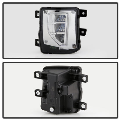 Spyder 16-18 Chevy Silverado 1500 OEM Style Full LED Fog Light w/Switch - Clear (FL-CSIL16-LED-C) 9043215 9043215 User 1