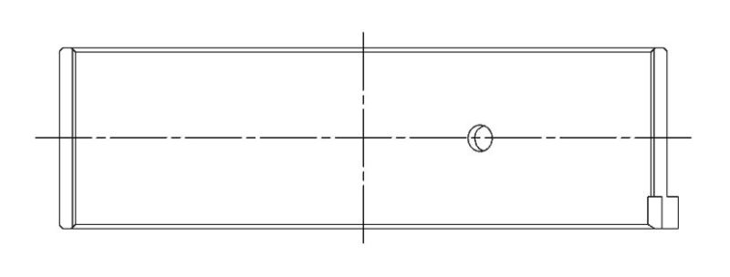 ACL Nissan VQ35HR / VQ37VHR Standard Size High Performance Rod Bearing Set 6B2639H-STD 6B2639H-STD Technical Drawing