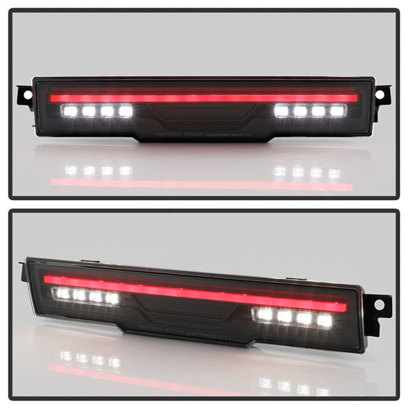 SPYDER Apex 22-24 Toyota GR86/BRZ LED Rear Bumper Light w/ Fog Light - Blk (ALT-YD-TGR8622RRL-GR-BK) 5088925 5088925 Photo - Unmounted