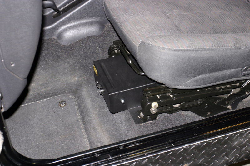 Tuffy Products Tuffy Jeep Wrangler Underseat Drawer Flip Seat W/ Keyed Lock 251-01 251-01 Photo - Mounted